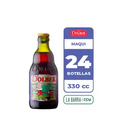 DOLBEK - 24x Cerveza Maqui 4.8° Botella 330cc