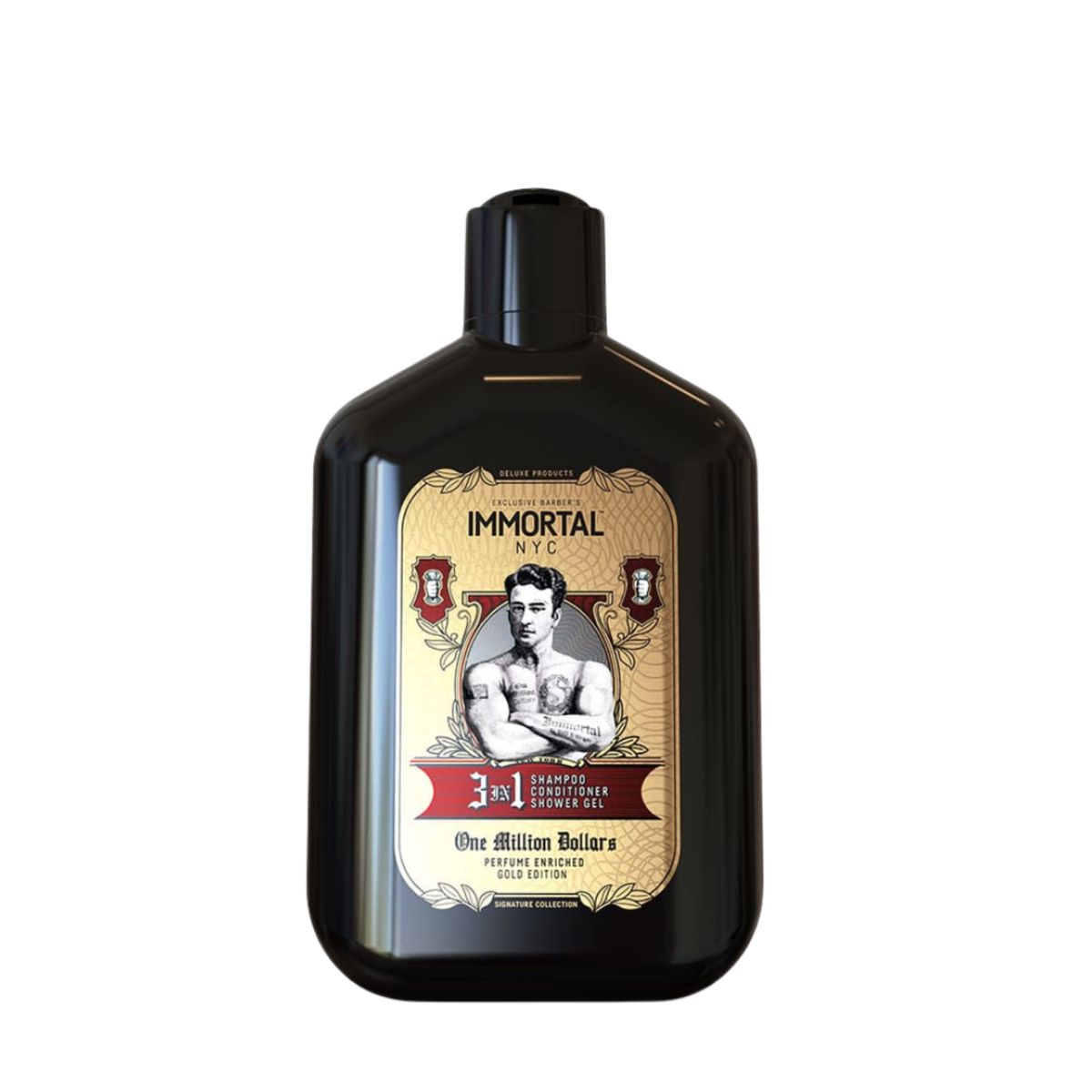 IMMORTAL NYC - Immortal Nyc 3 in 1 One Million Dollars Champú + Acondicionador + Gel de Ducha