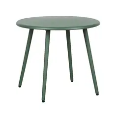 ESCANDINAVIA - Mesa De Centro Redonda Nórdica Verde 51x45