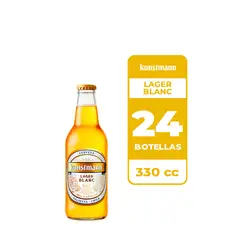 KUNSTMANN - 24x Cerveza Lager Blanc 4.5° Botella 330cc