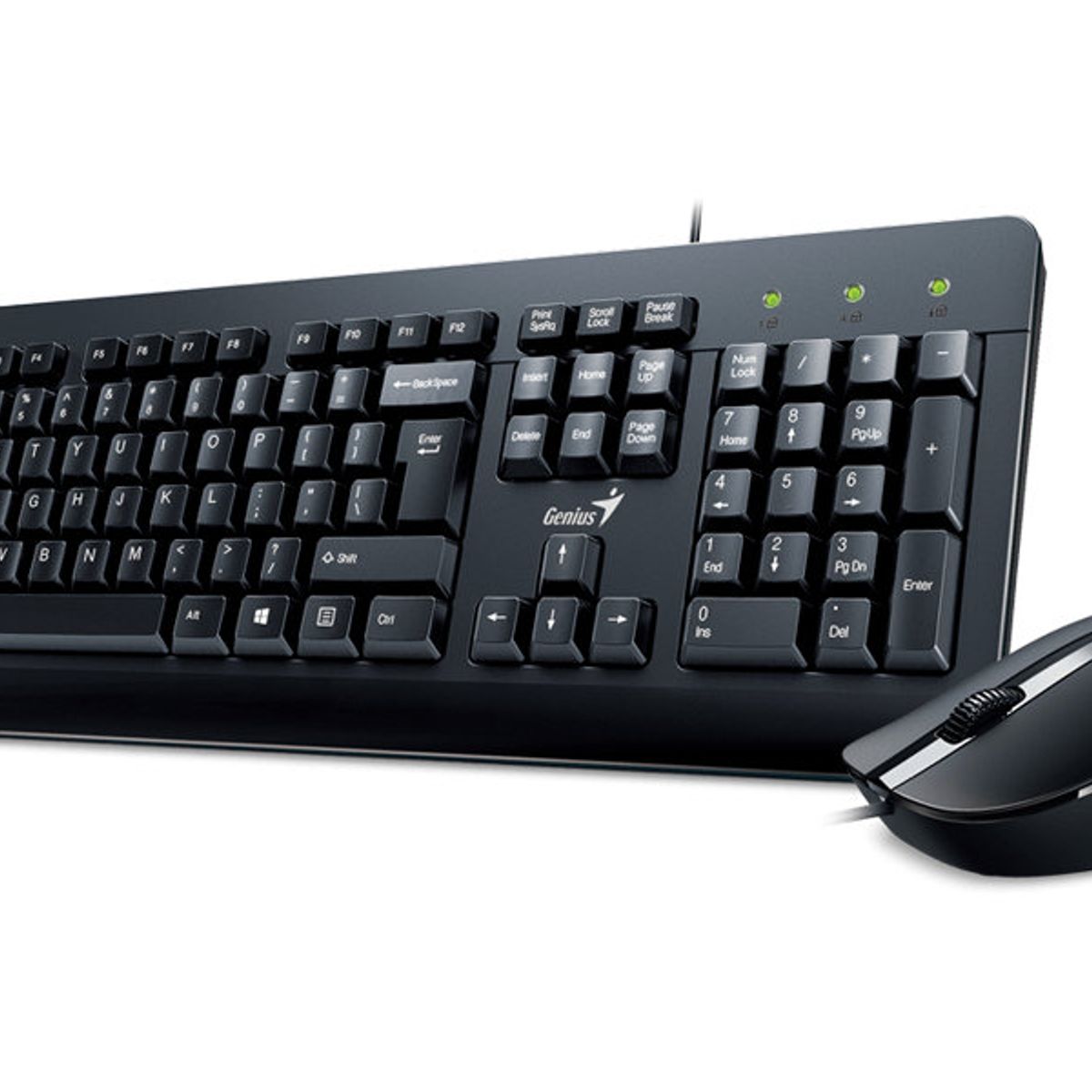 GENIUS - Combo Teclado Mouse - Genius Km-160 - Usb 2.0 - Español