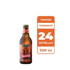 KUNSTMANN - 24x Cerveza Torobayo 5.0° Botella 330cc