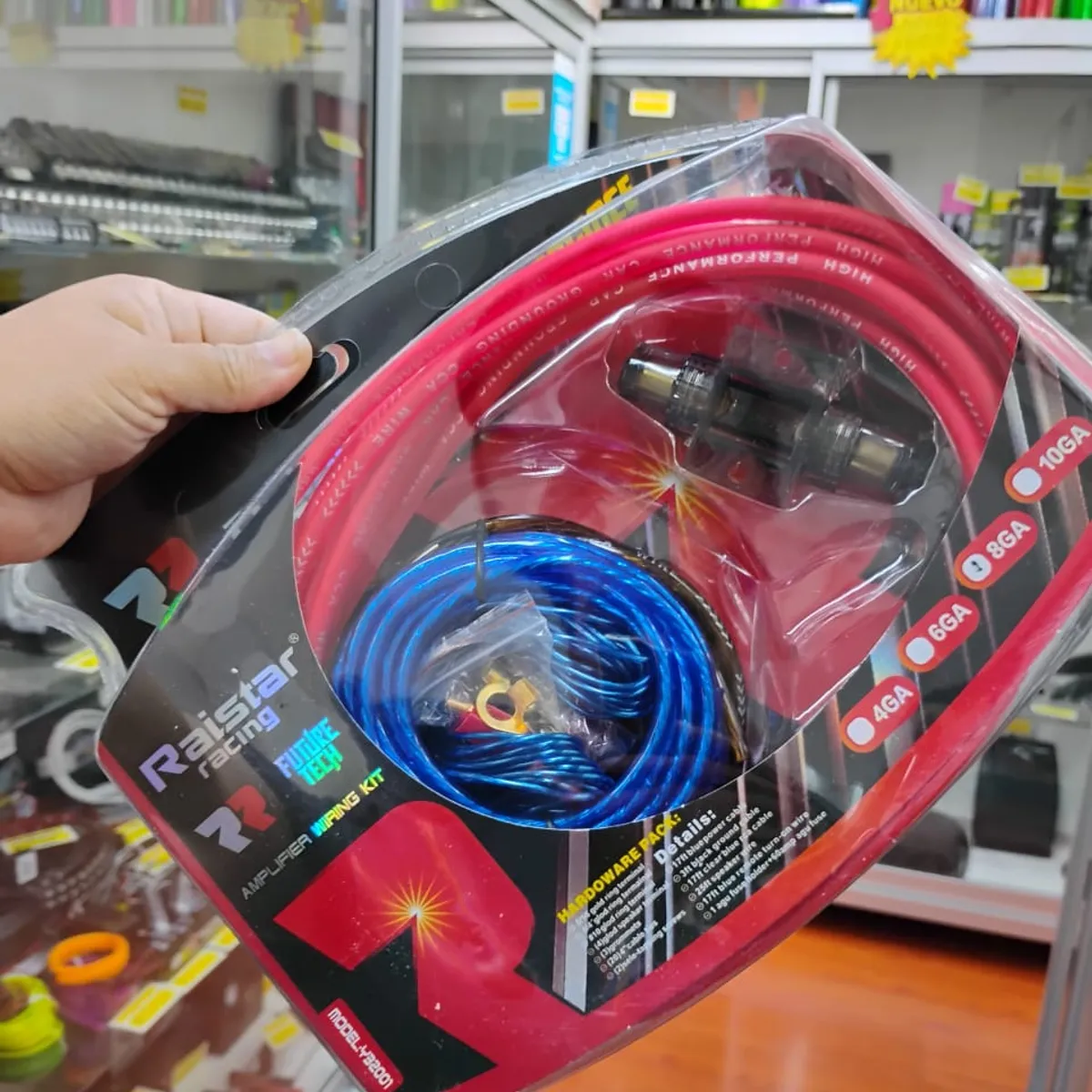 GENERICO - Kit de cables de amplificación para auto, Modelo Premium Número 8GA