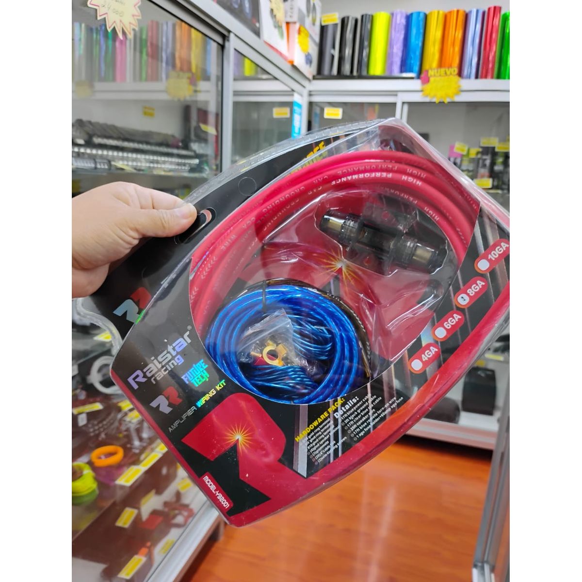 GENERICO - Kit de cables de amplificación para auto, Modelo Premium Número 8GA