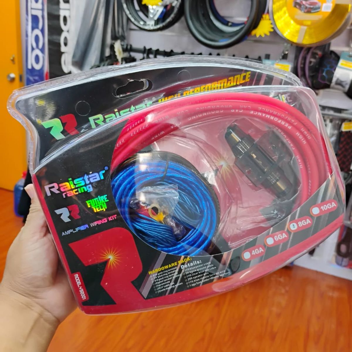 GENERICO - Kit de cables de amplificación para auto, Modelo Premium Número 8GA
