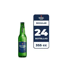 Royal Guard - 24x Cerveza 5.0° Botella 355cc