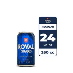 Royal Guard - 24x Cerveza 5.0° Lata 350cc