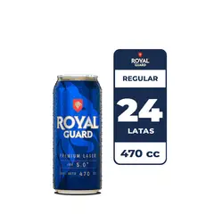 Royal Guard - 24x Cerveza 5.0° Lata 470cc