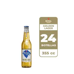 Royal Guard - 24x Cerveza Golden Lager 4.5° Botella 355cc