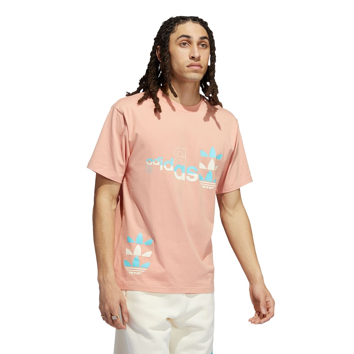 ADIDAS ORIGINALS - Adidas Originals Polera Manga Corta Algodón Hombre