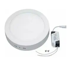 GENERICO - Panel Led Sobrepuesto Redondo 18w 6500k 220mm BELUG