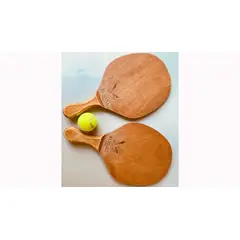 GENERICO - PALETAS DE PLAYA DE MADERA ARTESANALES HECHAS A MANO