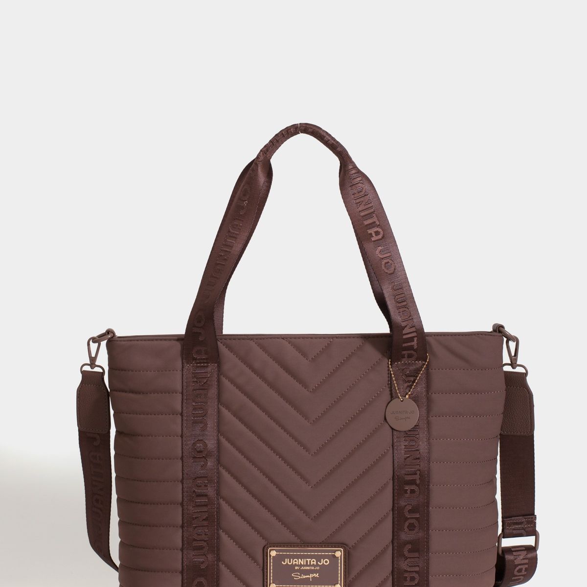 JUANITA JO - Cartera Bolso Grande Ivy Marron