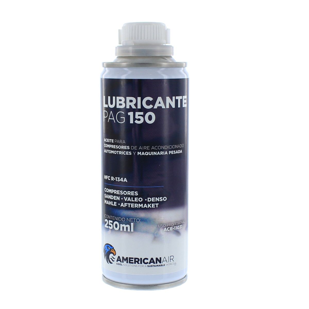 AMERICAN AIR - Aceite Pag 150 250ml R134A American Air A/c Auto