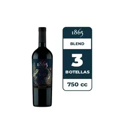 1865 - 3x Vino Master Blend 750cc