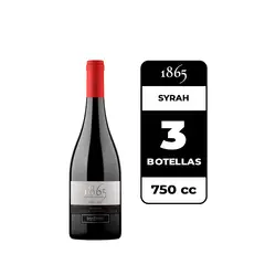 1865 - 3x Vino Syrah 750cc