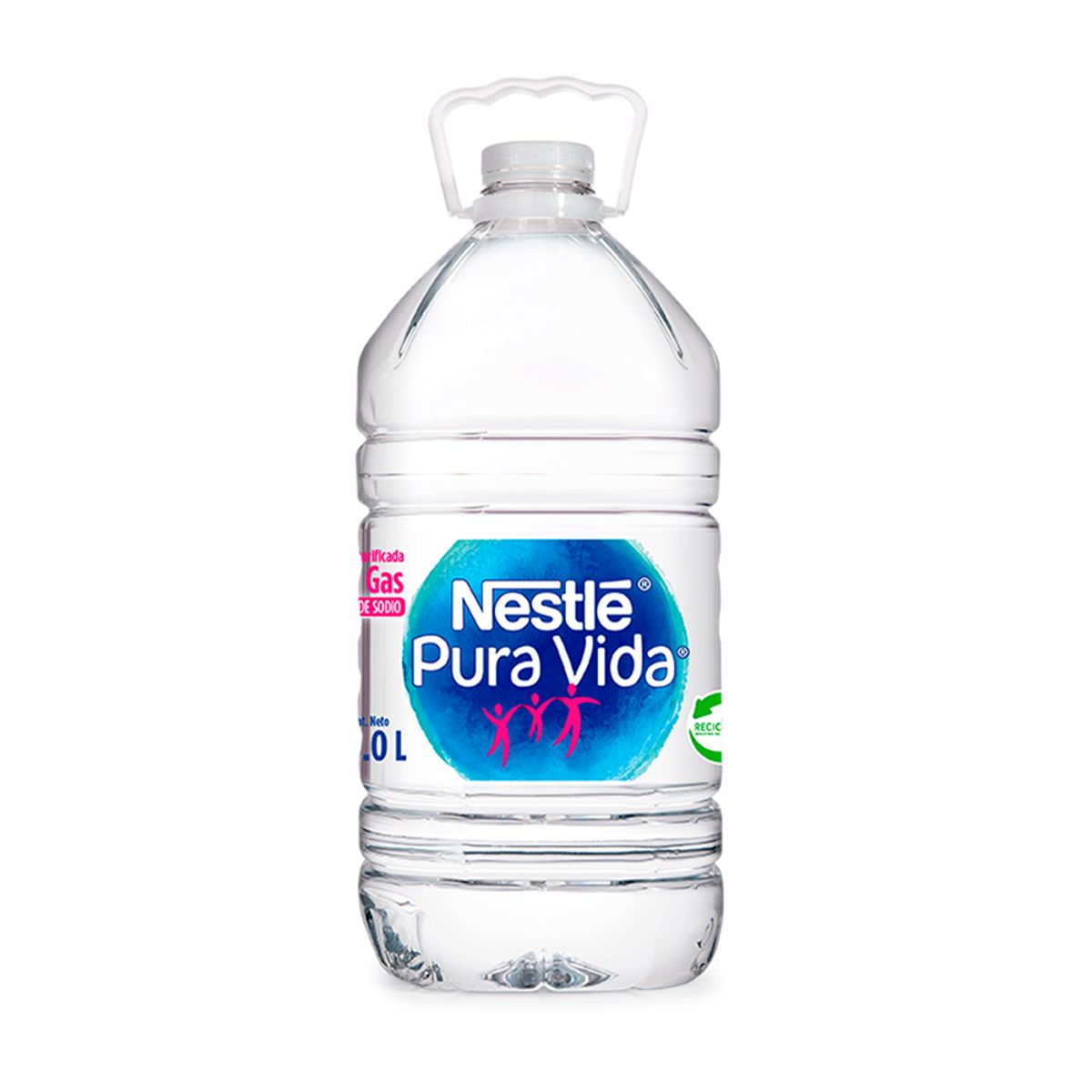 NESTLE PURA VIDA - 4x Agua Purificada Nestlé Pura Vida Sin Gas Bidon 6L