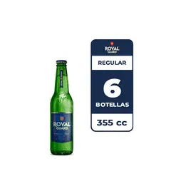 Royal Guard - 6x Cerveza 5.0° Botella 355cc