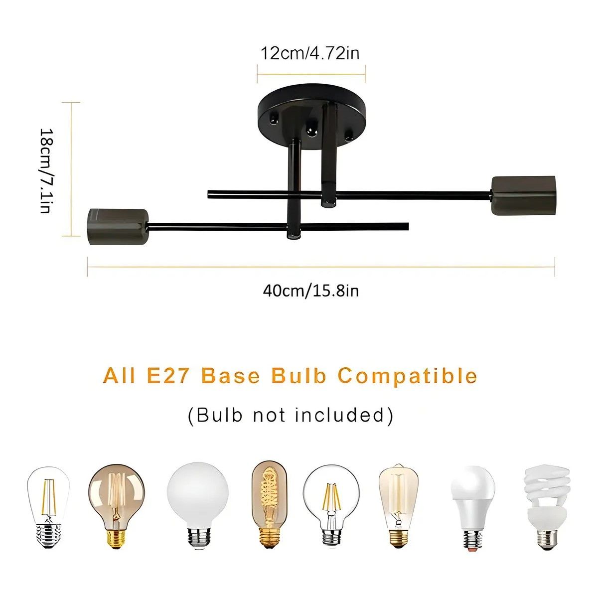 GENERICO - Lámpara De Pared Aplique Led Moderna Impermeable Negro Para Pasillo BELUG