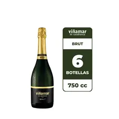 VIÑAMAR - 6x Espumante Brut 750cc
