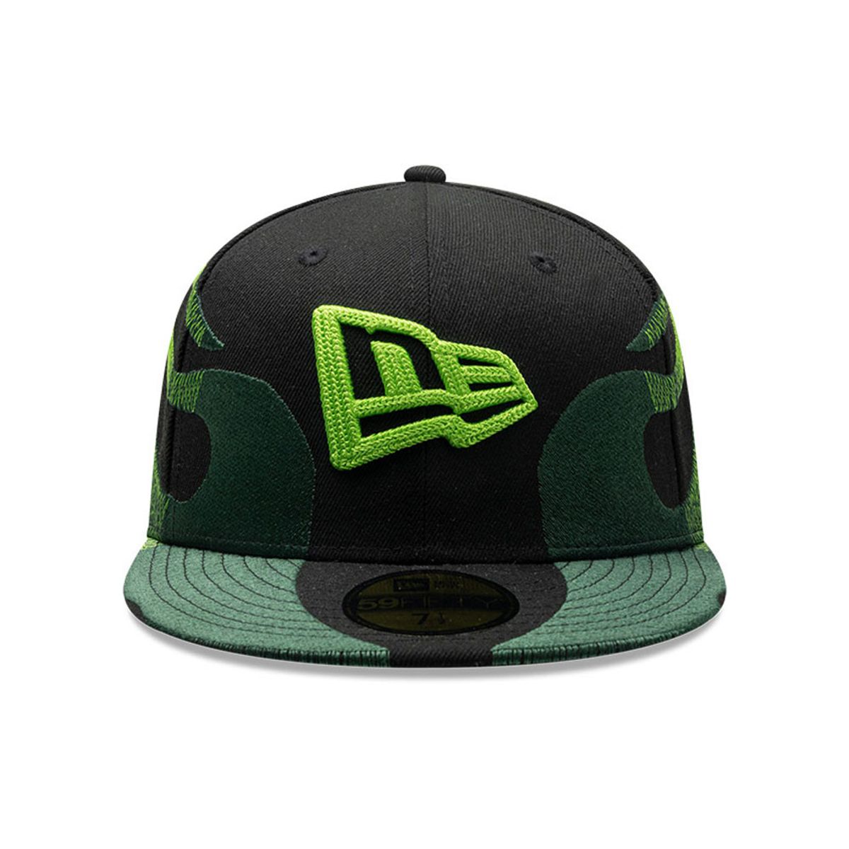 NEW ERA - Gorra 59Fifty New Era Flame Negro Cerrada