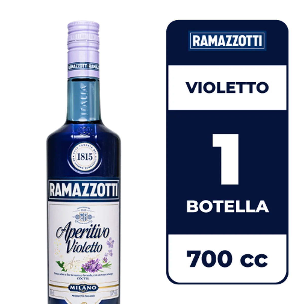 RAMAZZOTTI - Aperitivo Ramazzotti Violetto 15° 700cc
