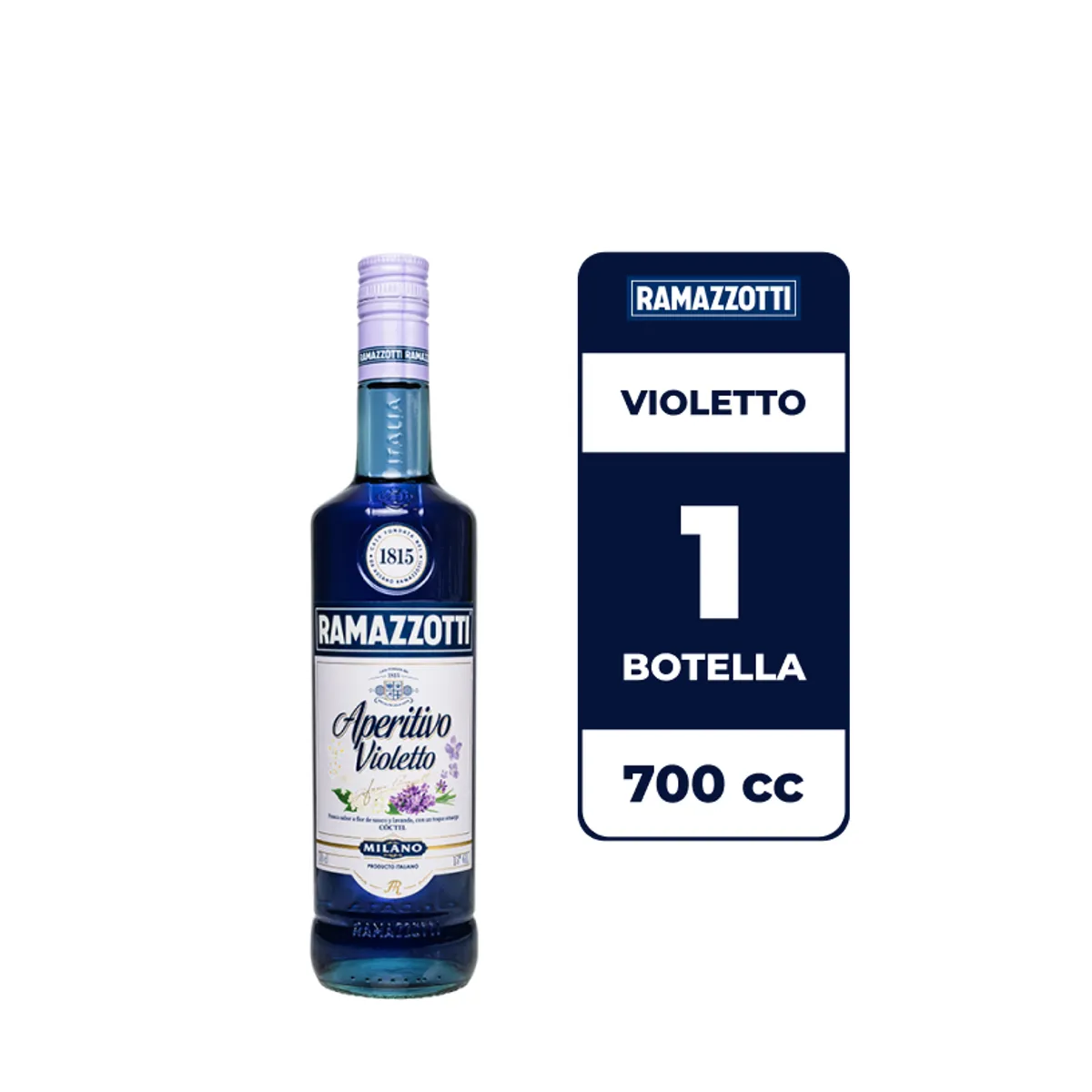 RAMAZZOTTI - Aperitivo Ramazzotti Violetto 15° 700cc