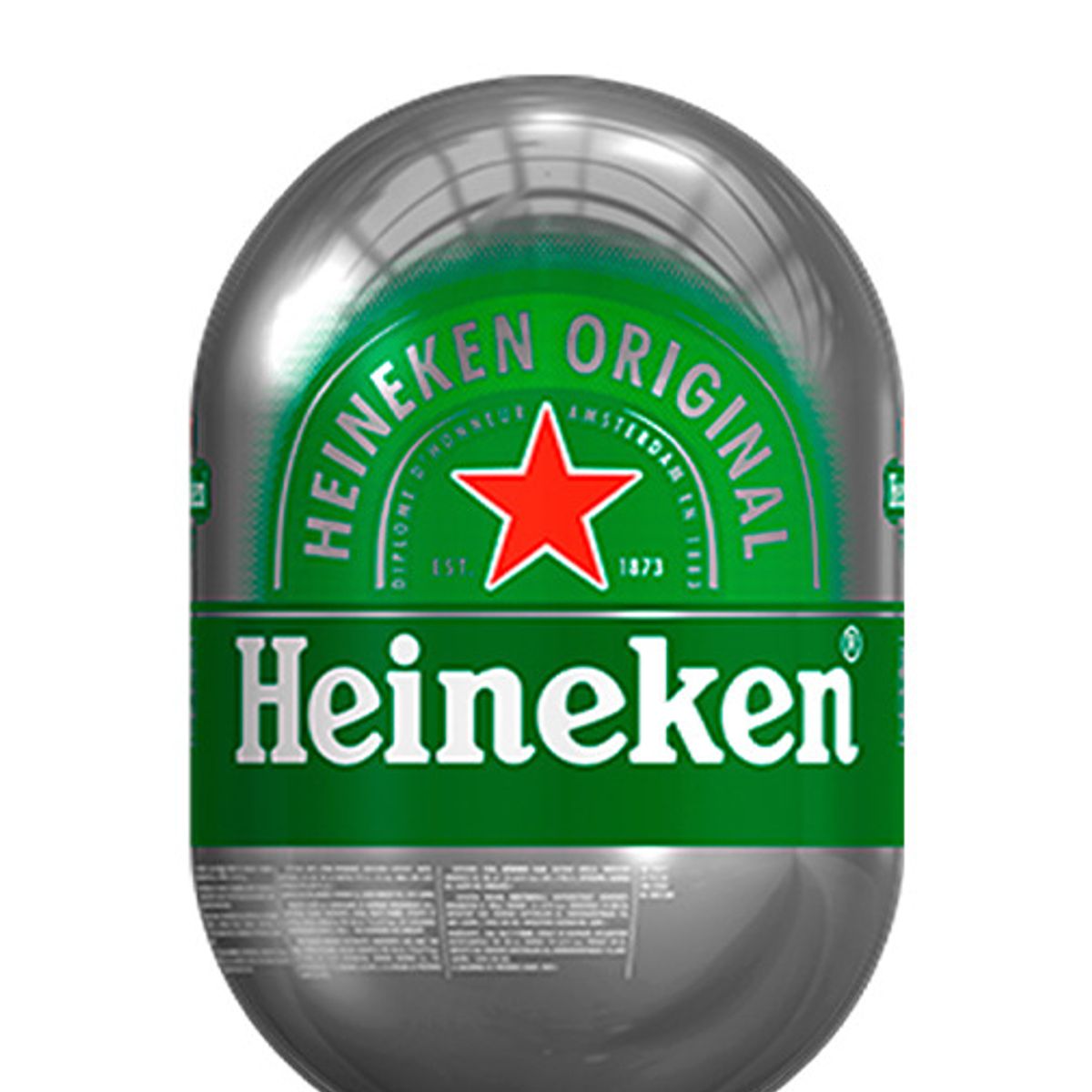HEINEKEN - Cerveza Barril Heineken Blade 5.0° 8L