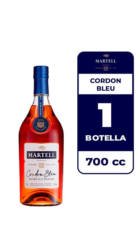 MARTELL Coñac Martell Cordon Bleu 40° 700cc | Falabella Chile