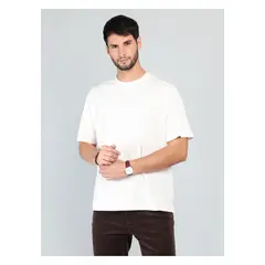 ARROW - Polera Lisa Stone Wash Regular Fit Crudo