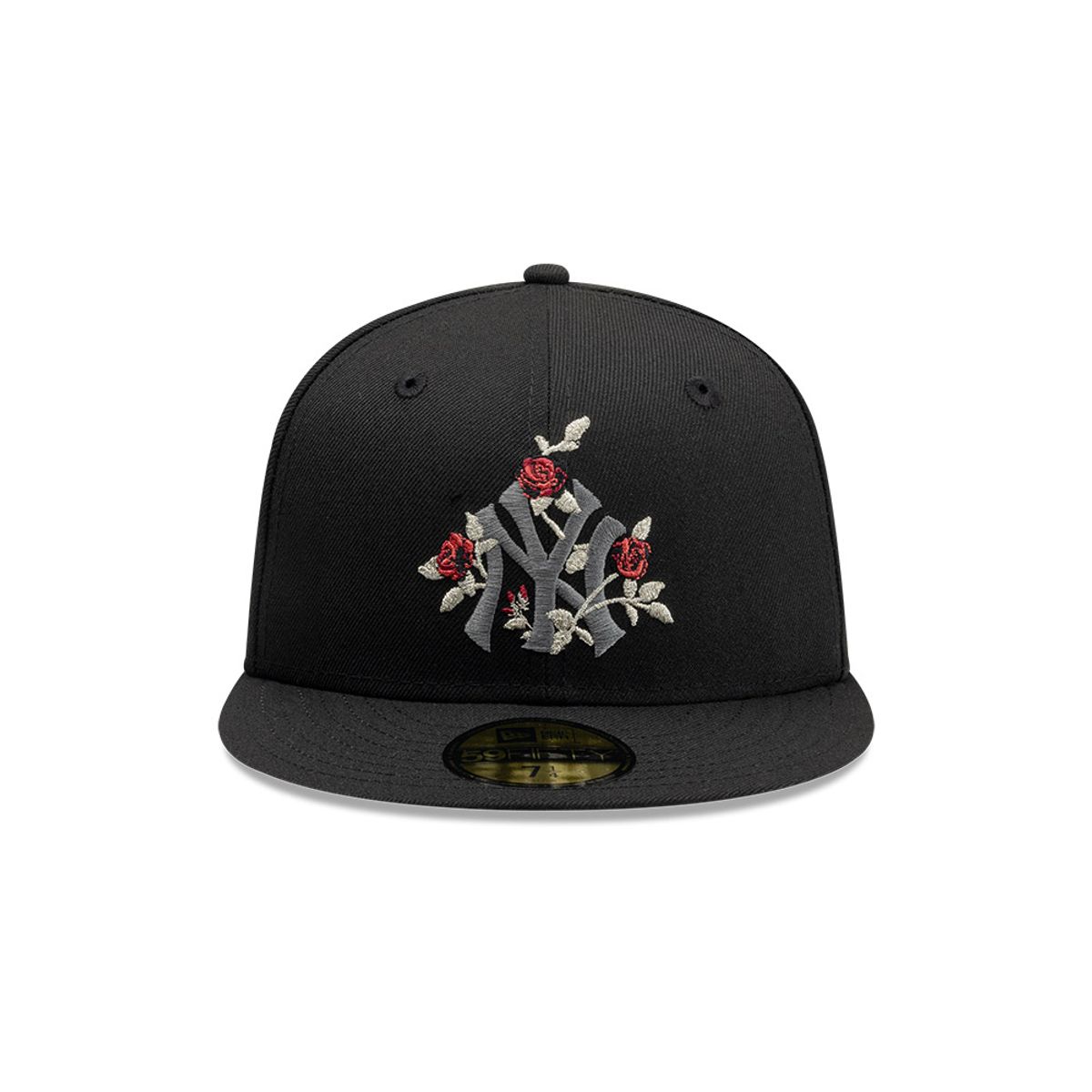 NEW ERA - Gorra 59Fifty MLB New York Yankees Gothic Flowers Negro