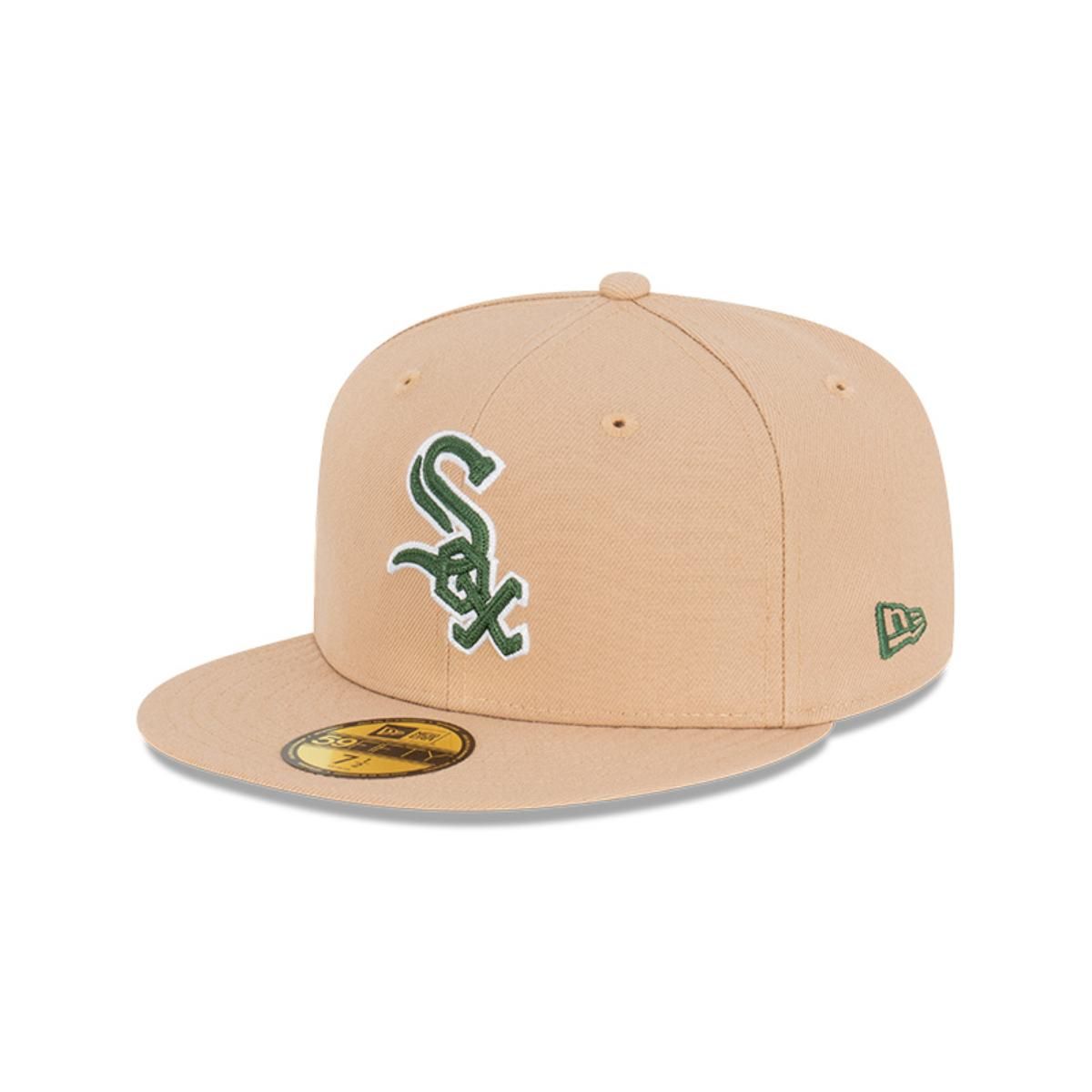 NEW ERA - Gorra 59Fifty Chicago White Sox Seasonal Chain Stitch Beige