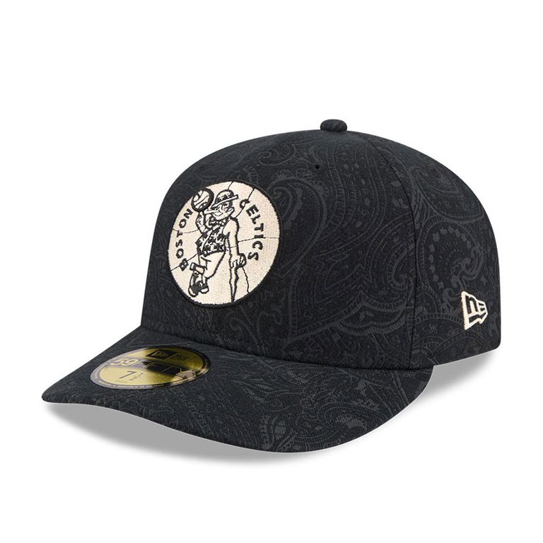Gorra 59Fifty NBA Boston Celtics Brushed Cotton Negro Negro 7 3/8