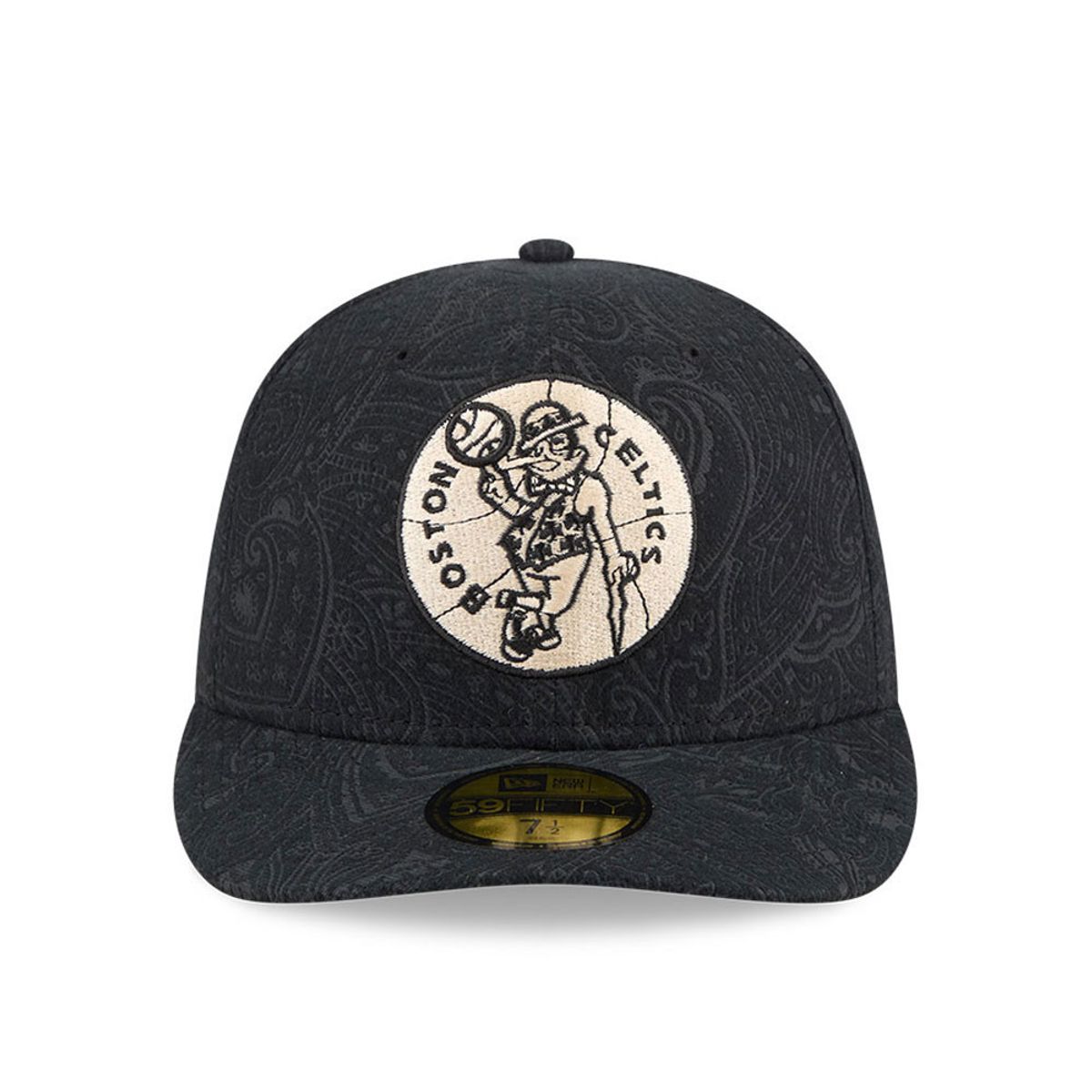 NEW ERA - Gorra 59Fifty NBA Boston Celtics Brushed Cotton Negro