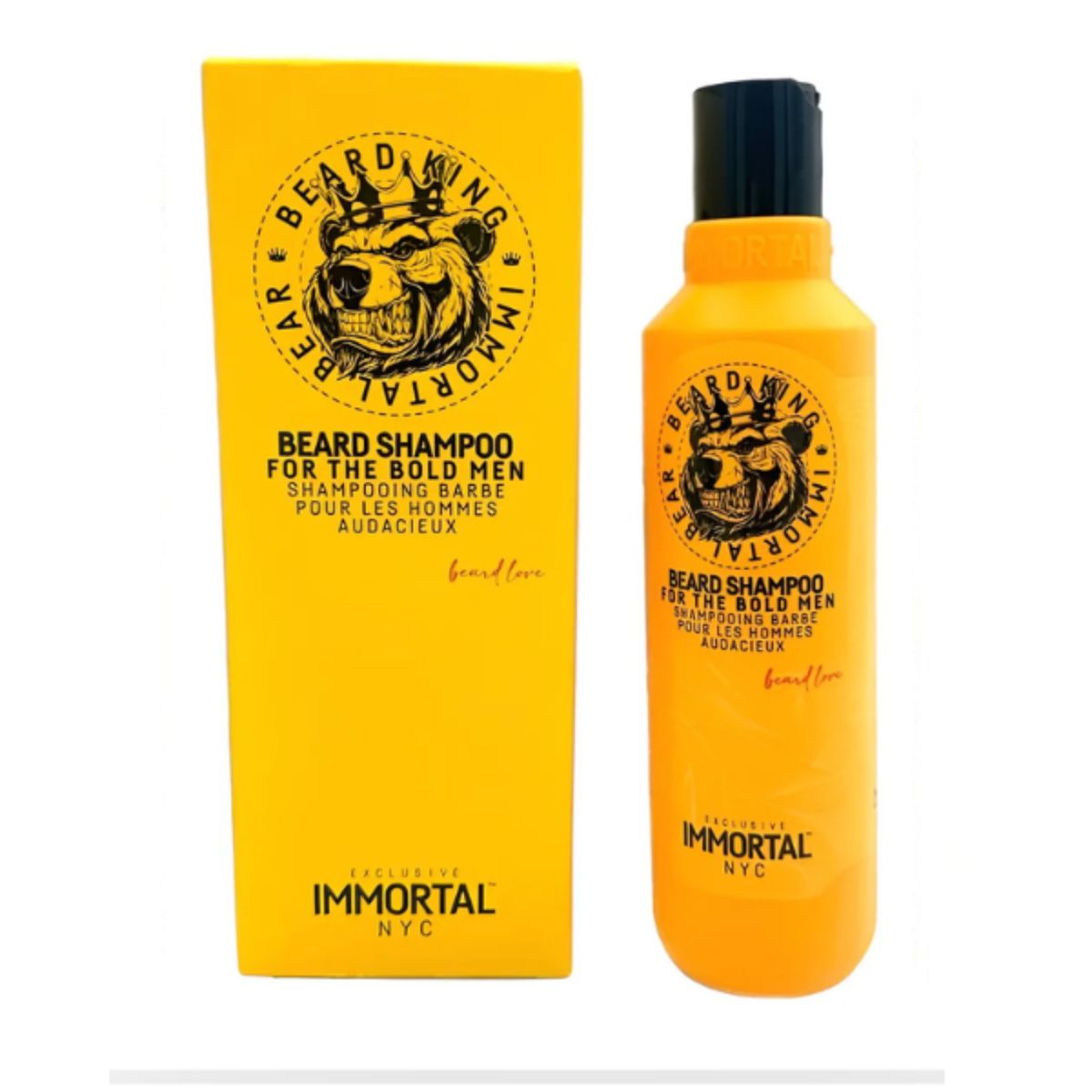 IMMORTAL NYC - Shampoo De Barba Immortal Fragancia Cítrica