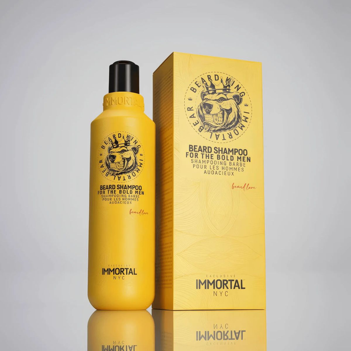 IMMORTAL NYC - Shampoo De Barba Immortal Fragancia Cítrica