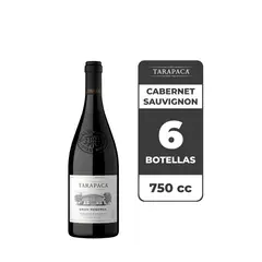 TARAPACA - 6x Vino Tarapacá Gran Reserva Cabernet Sauvignon 750cc
