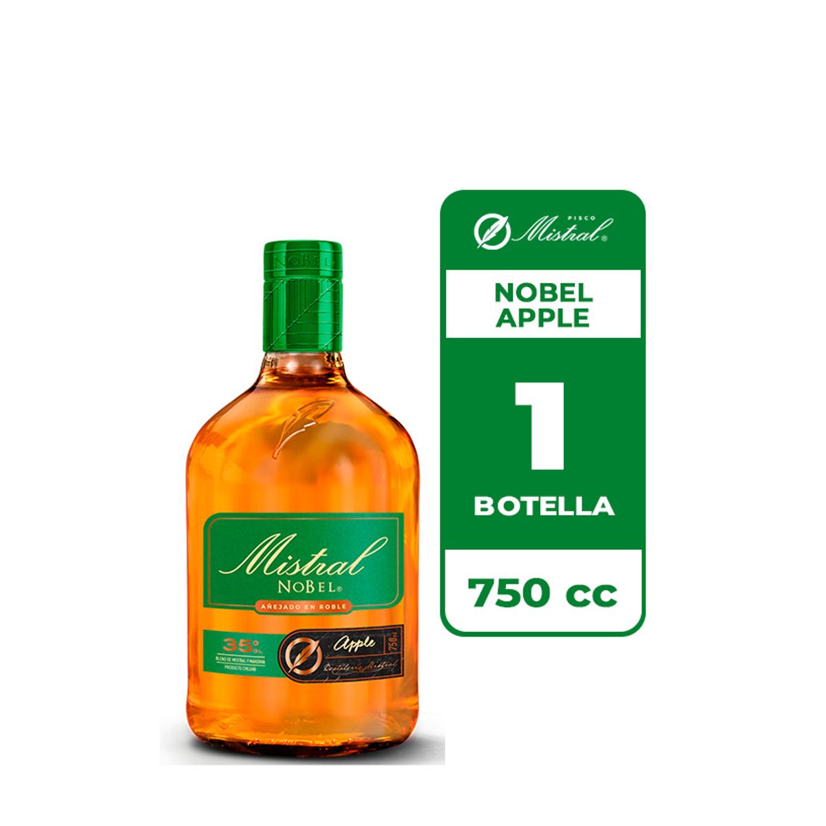 MISTRAL - Mistral Nobel Apple 35° 750cc