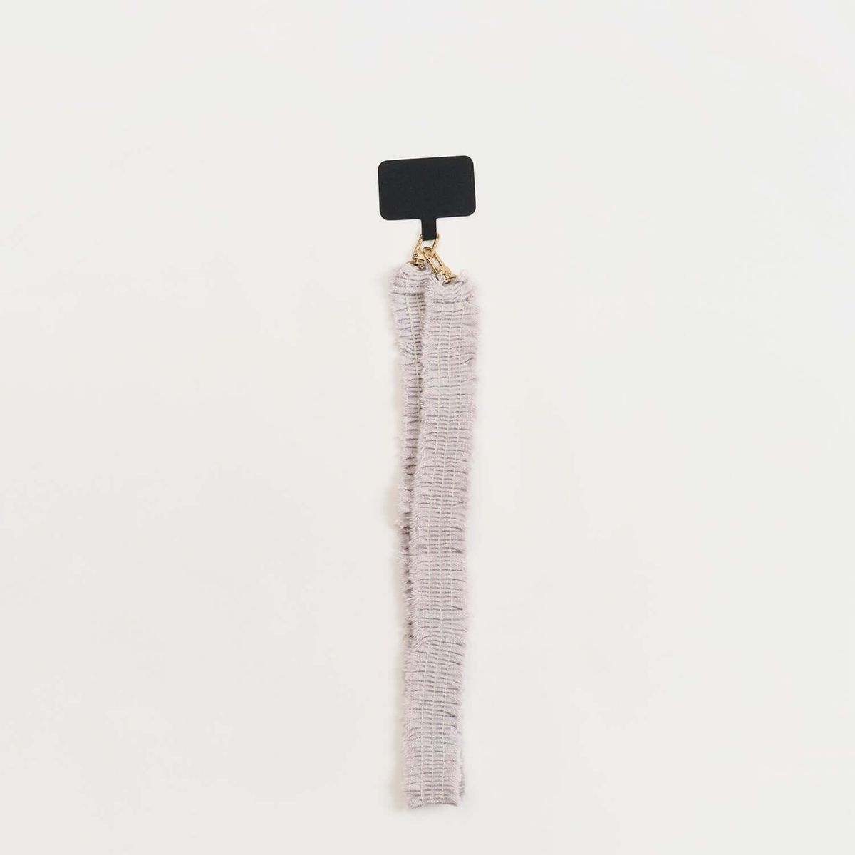 LOUNGE - Strap Colgante Celular Mujer Denim Desflecado Rosado