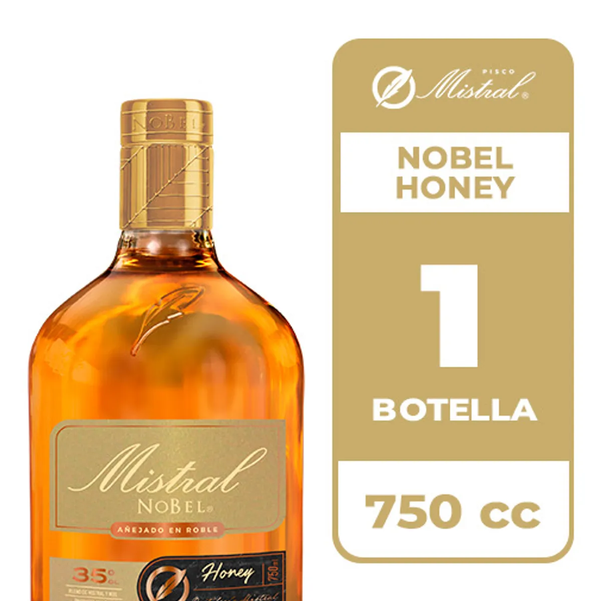 MISTRAL - Mistral Nobel Honey 35° 750cc