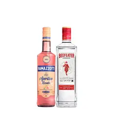 CCU - Pack Ramazzotti Rosato 15° 700cc + Gin Beefeater London Dry 40° 750cc