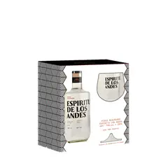 ESPIRITU DE LOS ANDES - Pisco Espíritu De Los Andes 40° 750cc + Copa