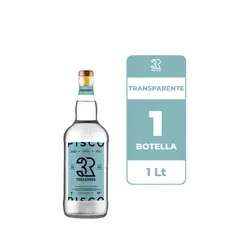TRES ERRES - Pisco 40° Transparente 1L