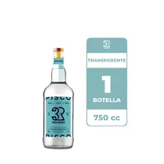 TRES ERRES - Pisco 40° Transparente 750cc