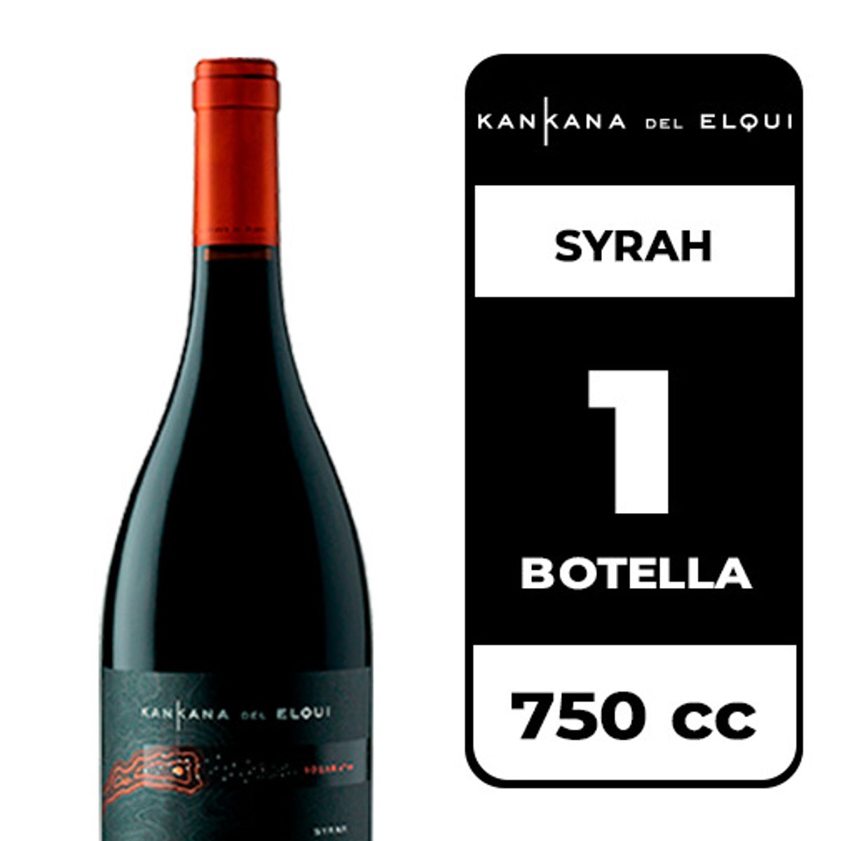 KANKANA DEL ELQUI - Vino Kankana Del Elqui Syrah 750cc