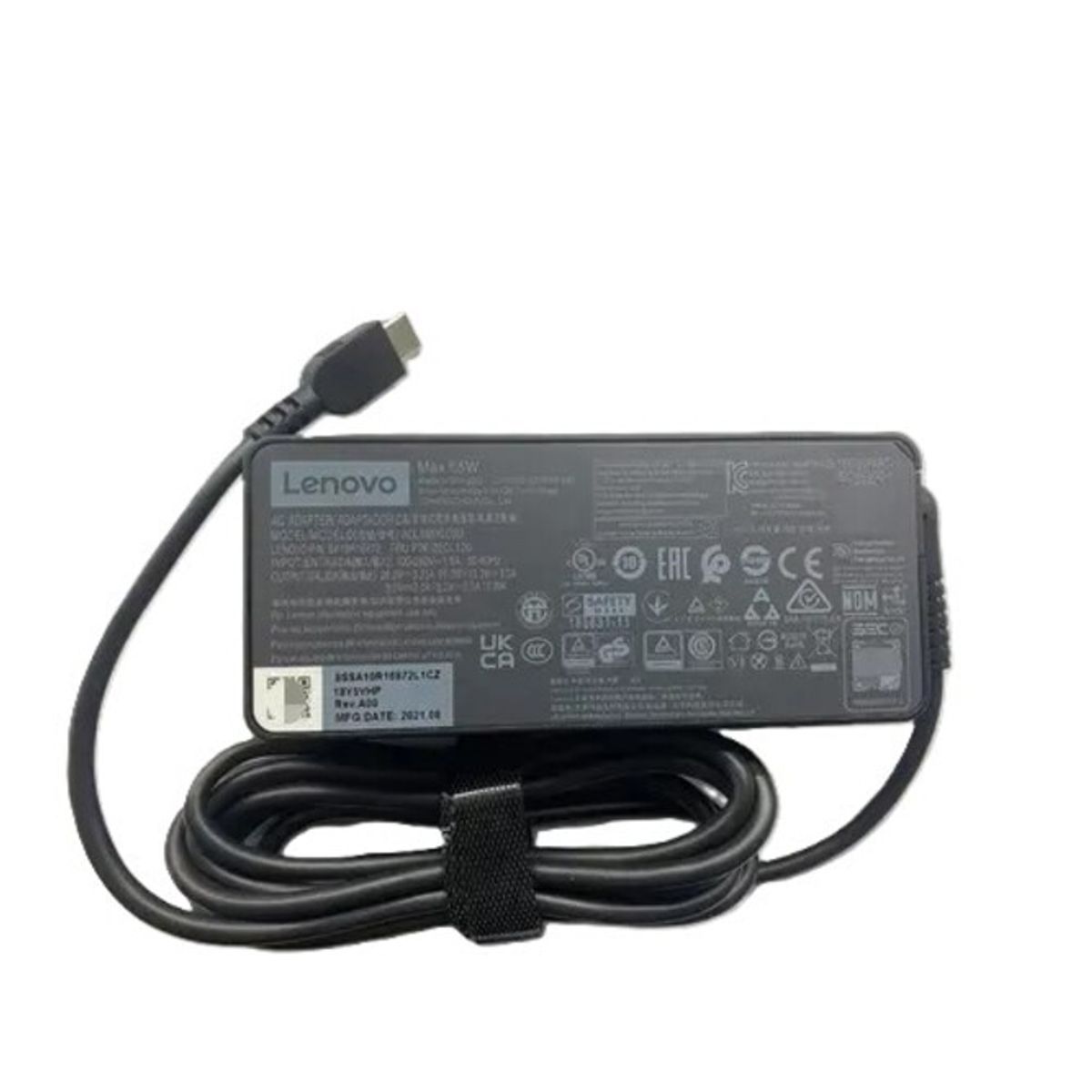 LENOVO - CARGADOR LENOVO USB - C  PARA NOTEBOOK DE 65W