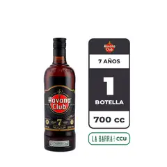 HAVANA CLUB - Ron 7 Años 40° 700cc