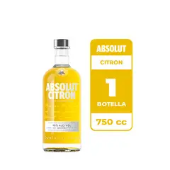 ABSOLUT - Vodka Citron 40° 750cc