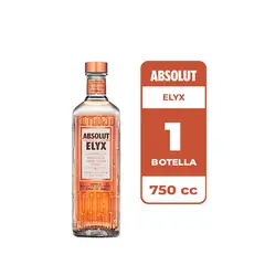 ABSOLUT - Vodka Elyx 42.3° 750cc
