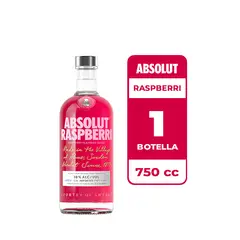 ABSOLUT - Vodka Raspberri 38° 750cc